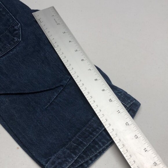 UNIQUE CROCKER HIGH-RISE CAPRI JEANS - Picture 11 of 12